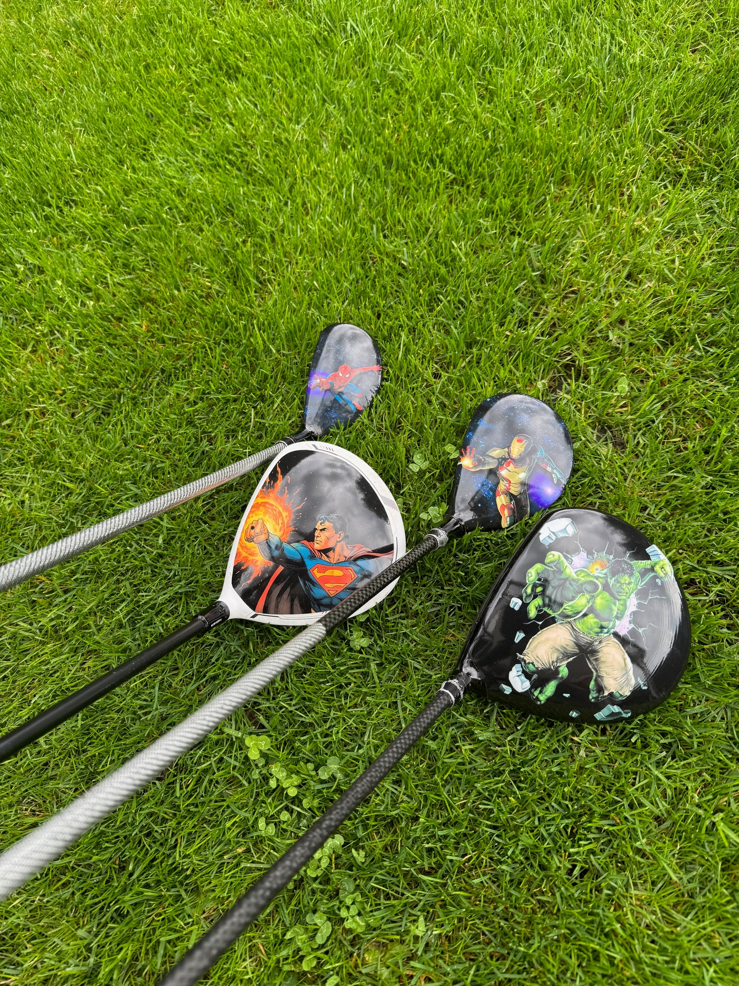 Golfschlägerfolierung mit Wunschmotiv